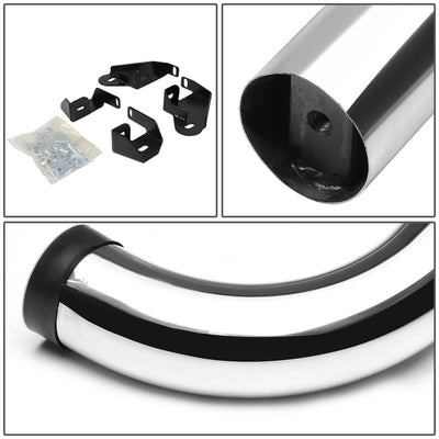 D-Motoring - Running Boards - 3 in. - 01-04 Toyota Tacoma Double (Crew) Cab - 3