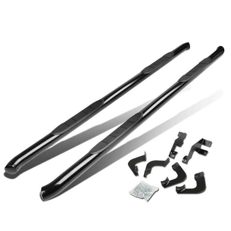 D-Motoring - Running Boards - 3 in. - Black - 05-16 Toyota Tacoma Double(Crew) Cab - 1
