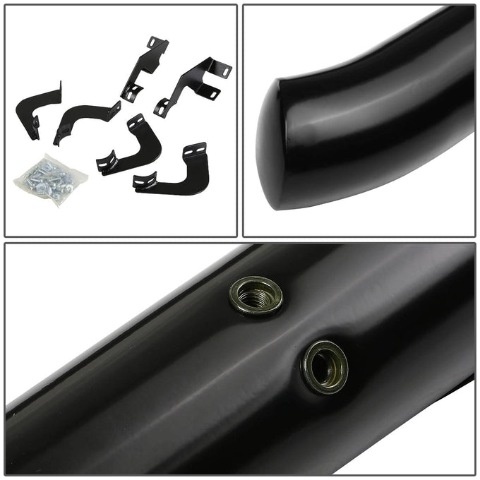 D-Motoring - Running Boards - 3 in. - Black - 05-16 Toyota Tacoma Double(Crew) Cab - 3