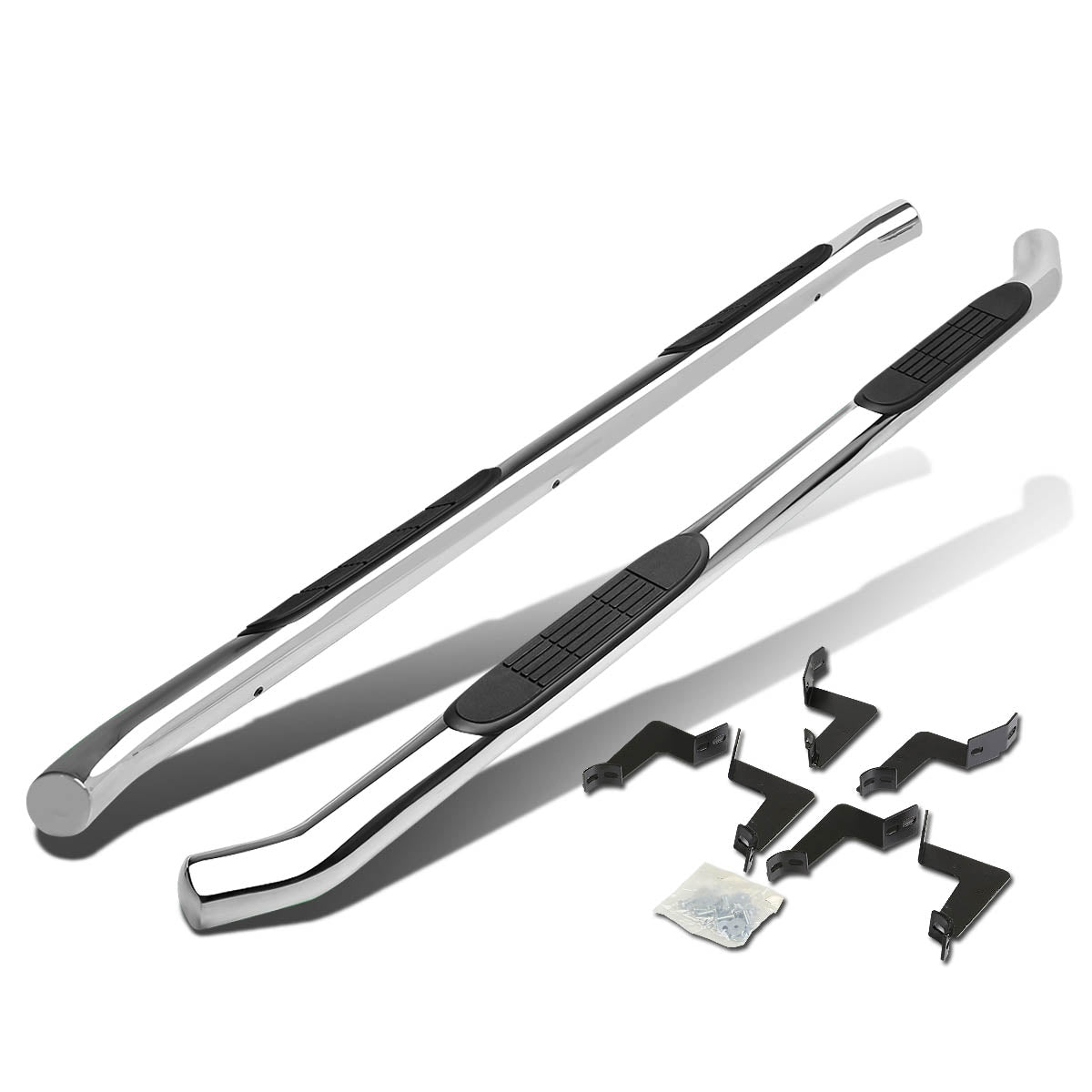 D-Motoring - Running Boards - 3 in. - 07-16 Toyota Tundra Crew (Double) Cab - 1