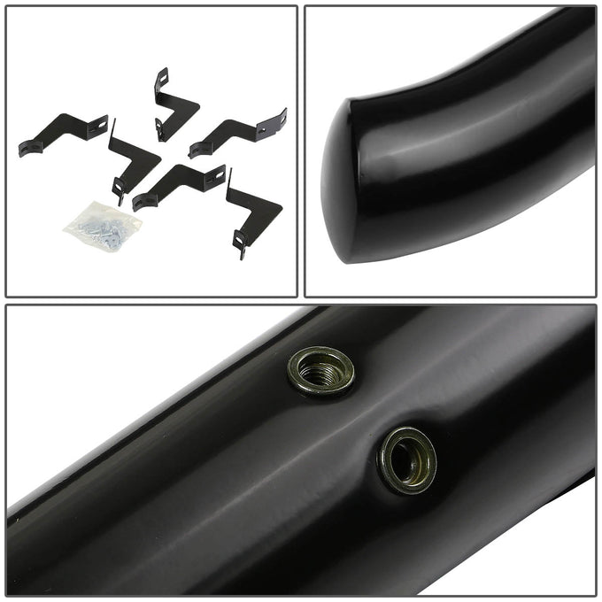 D-Motoring - Running Boards - 3 in. - Black - 07-16 Toyota Tundra Extended Crew(CrewMax) Cab - 3
