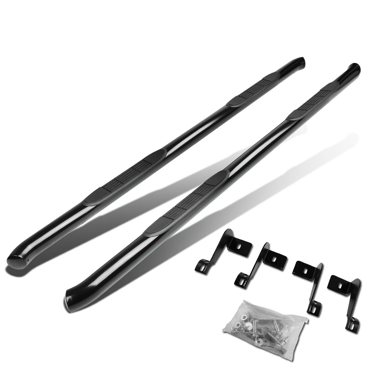 D-Motoring - Running Boards - 3 in. - Black - 13-16 Toyota Rav4 - 1