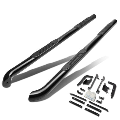 D-Motoring - Running Boards - 3 in. - Carbon Steel - 13-17 Nissan Pathfinder - 1