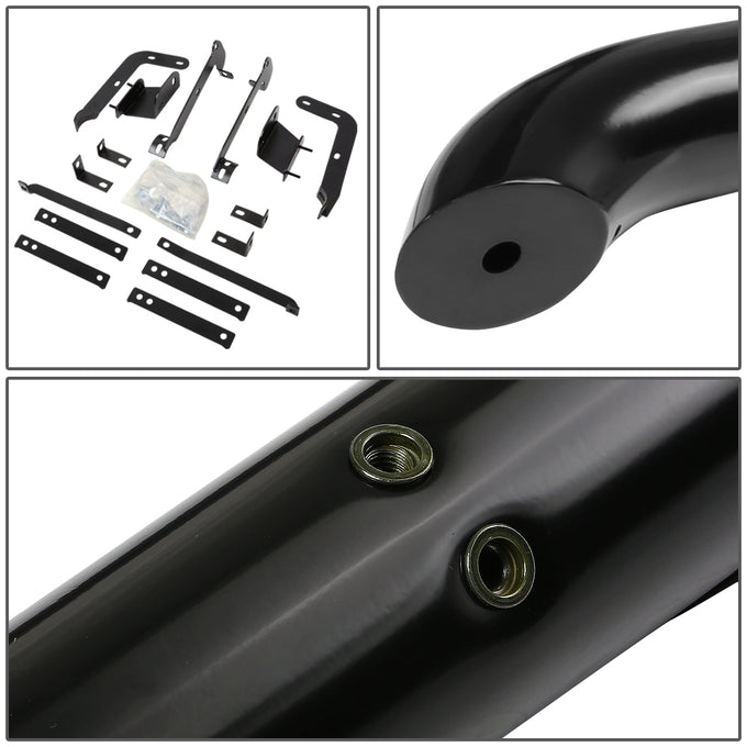 D-Motoring - Running Boards - 3 in. - Carbon Steel - 13-17 Nissan Pathfinder - 3