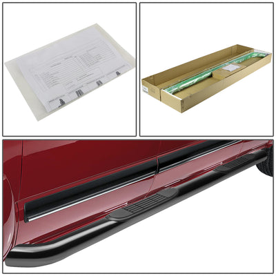 D-Motoring - Running Boards - 3 in. - Carbon Steel - 13-17 Nissan Pathfinder - 4