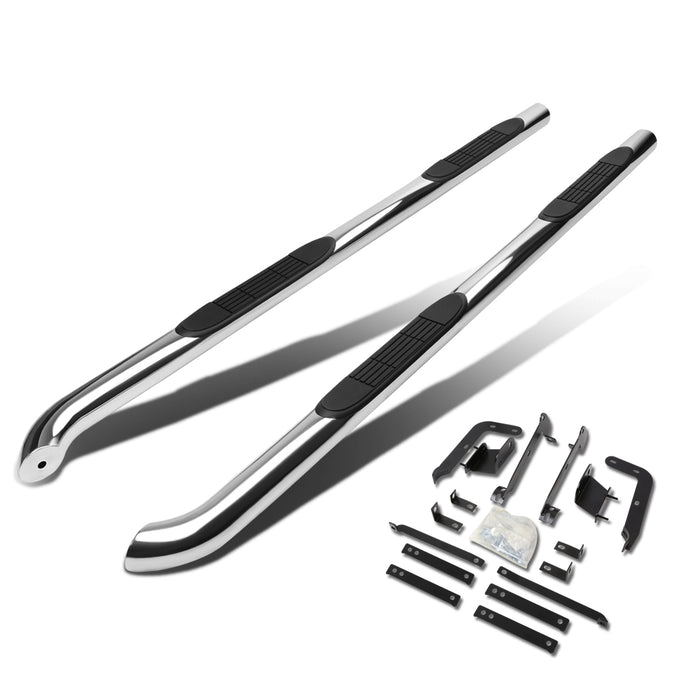D-Motoring - Running Boards - 3 in. - Stainless - 13-17 Nissan Pathfinder - 1