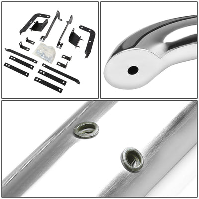 D-Motoring - Running Boards - 3 in. - Stainless - 13-17 Nissan Pathfinder - 3