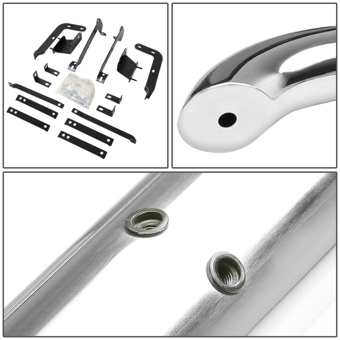 D-Motoring - Running Boards - 3 in. - Stainless - 13-17 Nissan Pathfinder - 3