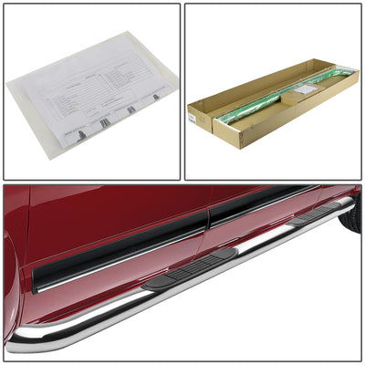 D-Motoring - Running Boards - 3 in. - Stainless - 13-17 Nissan Pathfinder - 4