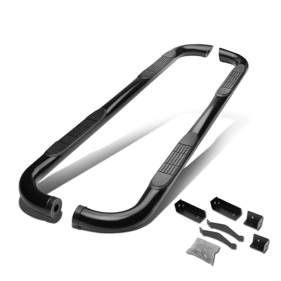 D-Motoring - Running Boards - 3 in. - Carbon Steel - 04-15 Nissan Titan Extended Cab - 1