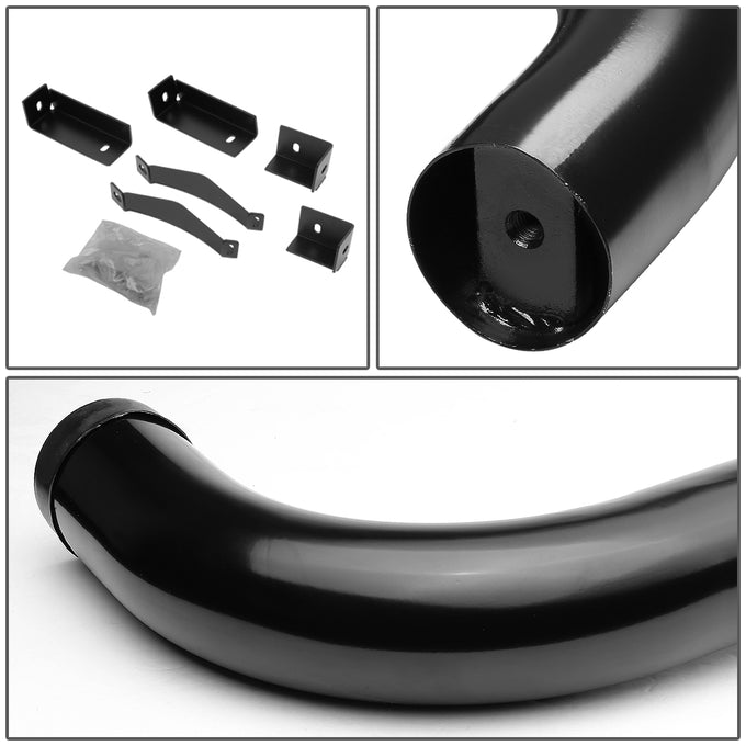 D-Motoring - Running Boards - 3 in. - Carbon Steel - 04-15 Nissan Titan Extended Cab - 3