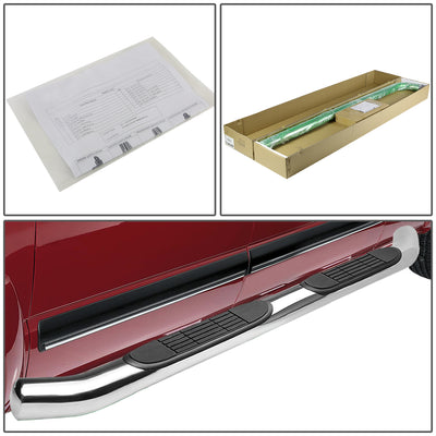 D-Motoring - Running Boards - 3 in. - Stainless - 05-16 Nissan Frontier Extended Cab - 4