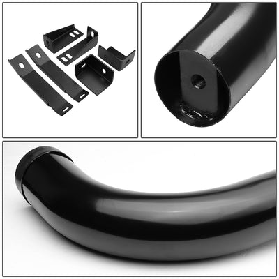 D-Motoring - Running Boards - 3 in. - Carbon Steel - GMC Sierra Crew Cab / Chevy Silverado Crew Cab - 3
