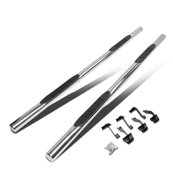 D-Motoring - Running Boards - 3 in. - Pair - 15-18 Ford F-150 Crew Cab - 1