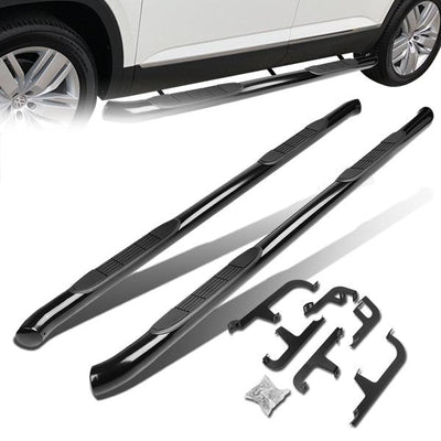 18-19 Volkswagen Atlas Running Boards - 3 in.  Round Tubing - Mild Steel - 1