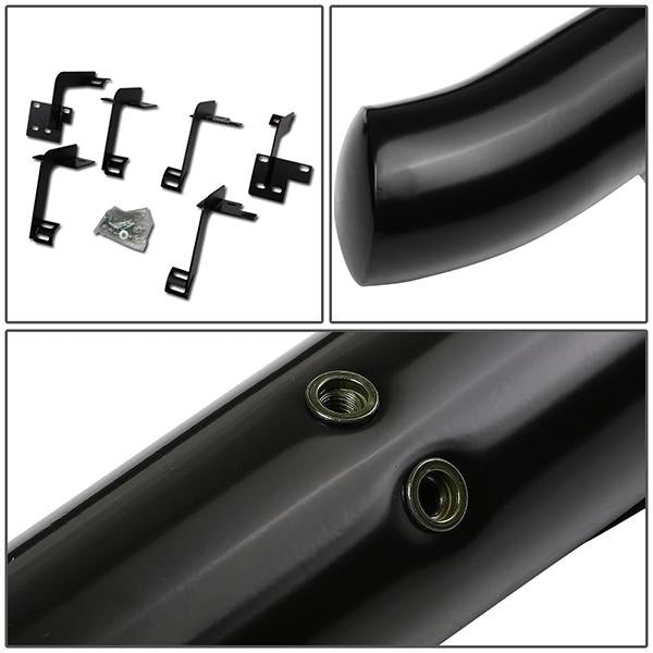 2019 Ram 1500 Crew Cab Running Boards - 3 in.  Round Tubing - Mild Steel - 3