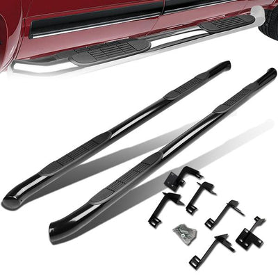 2019 Ram 1500 Crew Cab Running Boards - 3 in.  Round Tubing - Mild Steel - 1