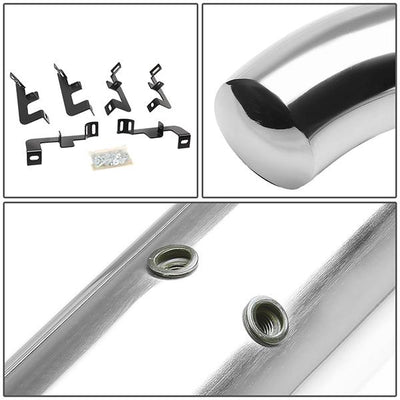18-19 Jeep Wrangler JL 4Dr 3 in.  Running Boards Side Step Nerf Bars - Stainless Steel - STEPB-3-062-SS - 3