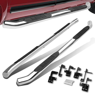 2019 Ram 1500 Quad (Extended) Cab 3 in.  Running Boards Side Step Nerf Bars - Stainless Steel - STEPB-3-064-SS - 1