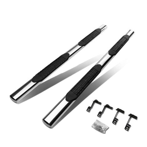 D-Motoring - Running Boards - 4 in. - Pair - 15-18 Ford F-150 Extended Cab - 1