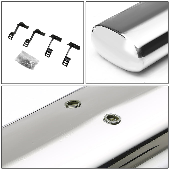 D-Motoring - Running Boards - 4 in. - Pair - 15-18 Ford F-150 Extended Cab - 4