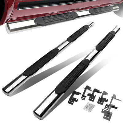 2019 Ram 1500 Quad (Extended) Cab 4 in.  Running Boards Side Step Nerf Bars - Oval - STEPB-4-891-SS - 1