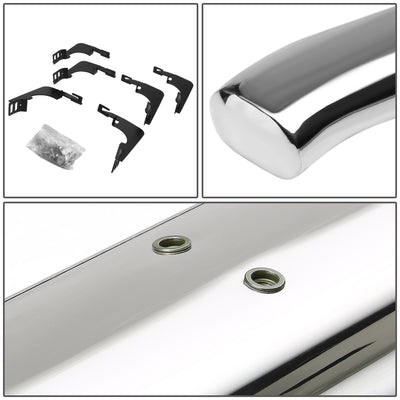 D-Motoring - Running Boards - 4 in. - Curved Oval - Chevy Colorado Extended Cab / GMC Canyon Extended Cab - 3