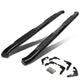 D-Motoring - Running Boards - 4 in. - Black - Curved Oval - Chevy Colorado Crew Cab / GMC Canyon Crew Cab - 1