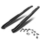 D-Motoring - Running Boards - 4 in. - Black - Curved Oval - 15-16 Ford F-150 Crew Cab (Super Crew) - 1