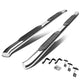 D-Motoring - Running Boards - 4 in. - Curved Oval - 15-16 Ford F-150 Crew Cab (Super Crew) - 1