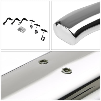 D-Motoring - Running Boards - 4 in. - Curved Oval - 15-16 Ford F-150 Crew Cab (Super Crew) - 3