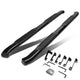 D-Motoring - Running Boards - 4 in. - Black - Curved Oval - GMC Sierra Extended Cab / Chevy Silverado Extended Cab - 1