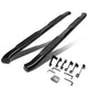 D-Motoring - Running Boards - 4 in. - Black - Curved Oval - Chevy Silverado Crew Cab / GMC Sierra Crew Cab - 1