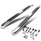 D-Motoring - Running Boards - 4 in. - Curved Oval - Chevy Silverado Crew Cab / GMC Sierra Crew Cab - 1