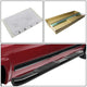 D-Motoring - Running Boards - 4 in. - Black - Curved Oval - 04-14 Ford F-150 Crew Cab - 4