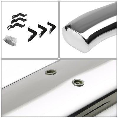 D-Motoring - Running Boards - 4 in. - Curved Oval - 07-18 Toyota Tundra Crew (Double) Cab - 3