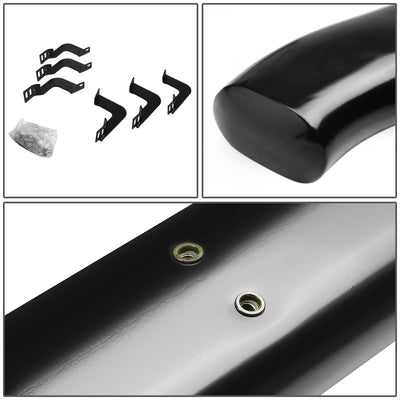 D-Motoring - Running Boards - 4 in. - Black - Curved Oval - 07-17 Toyota Tundra Crew Max (Extended Crew) - 3
