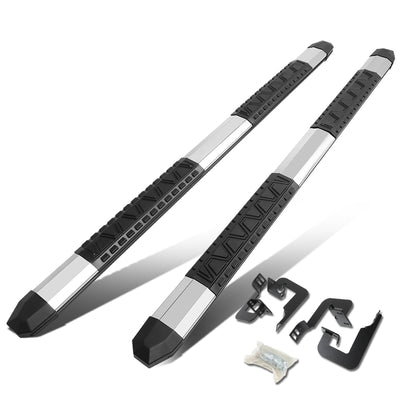 D-Motoring - Running Boards - 5 in. - Light Weight - Aluminum - 04-14 Ford F-150 4-Dr Crew Cab - 1