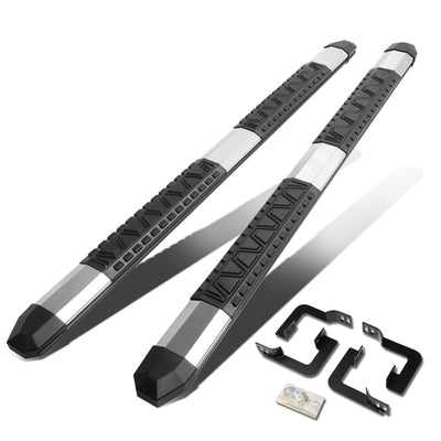 D-Motoring - Running Boards - 5 in. - Light Weight - Aluminum - 05-18 Nissan Frontier Extended Cab - 1