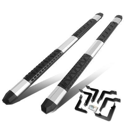 D-Motoring - Running Boards - 5 in. - Light Weight - Aluminum - 04-18 Nissan Titan Crew Cab - 1