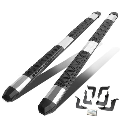 D-Motoring - Running Boards - 5 in. - Light Weight - Aluminum - 07-18 Toyota Tundra 4-Dr Crew Cab - 1