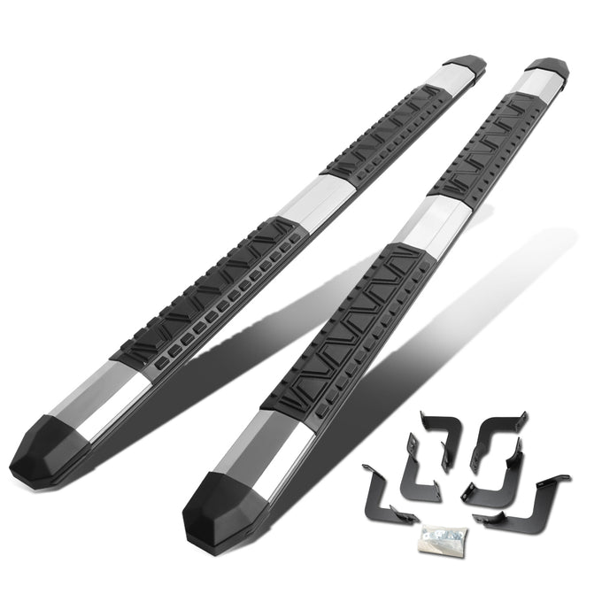 D-Motoring - Running Boards - 5 in. - Light Weight - Aluminum - 07-18 Toyota Tundra 4-Dr Crew Cab - 1
