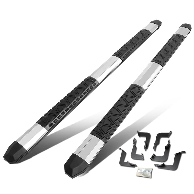 D-Motoring - Running Boards - 5 in. - Light Weight - Aluminum - 07-18 Toyota Tundra Extended Crew Cab (CrewMax) - 1
