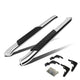 D-Motoring - Running Boards - 5 in. - Curved Oval - GMC Sierra Standard Cab / Chevy Silverado Standard Cab - 1