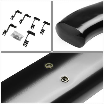 D-Motoring - Running Boards - 5 in. - Black - Curved Oval - 15-16 Ford F-150 Crew Cab (Super Crew) - 3