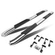 D-Motoring - Running Boards - 5 in. - Curved Oval - 15-16 Ford F-150 Crew Cab (Super Crew) - 1