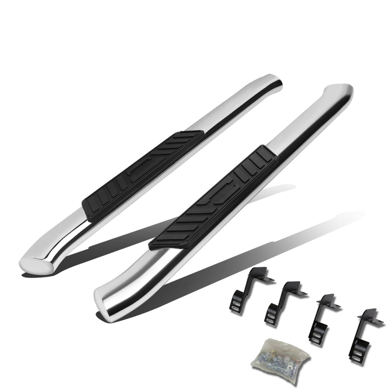 D-Motoring - Running Boards - 5 in. - Curved Oval - Ford F-250 / F-350 Super Duty Standard - 1
