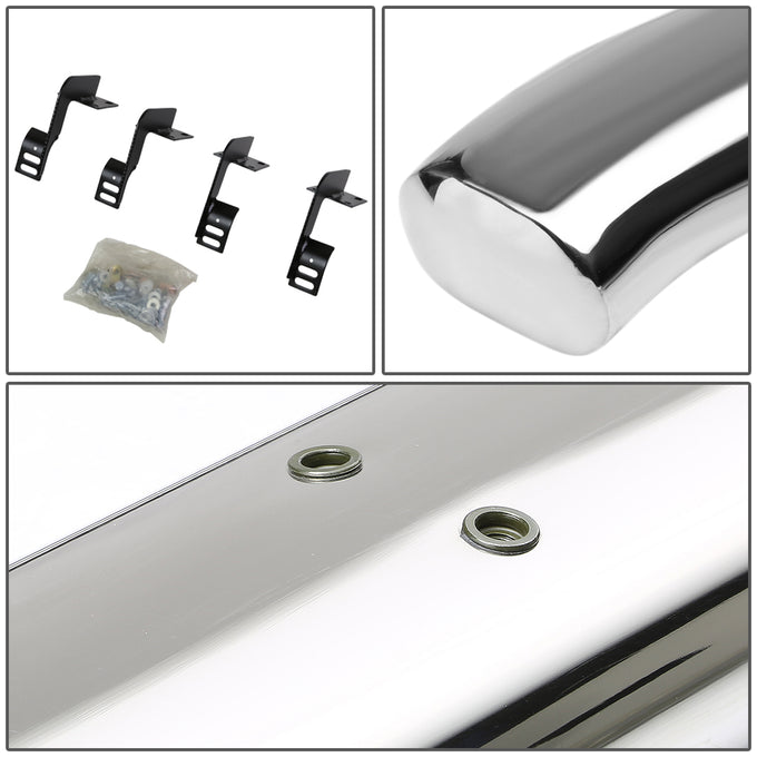 D-Motoring - Running Boards - 5 in. - Curved Oval - Ford F-250 / F-350 Super Duty Standard - 3