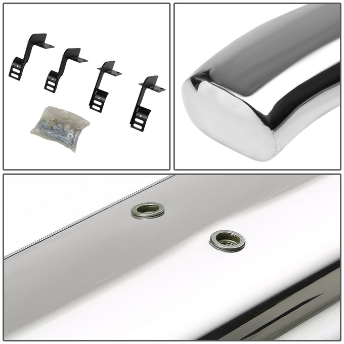 D-Motoring - Running Boards - 5 in. - Curved Oval - Ford F-250 / F-350 Super Duty Extended Cab (Super) - 3