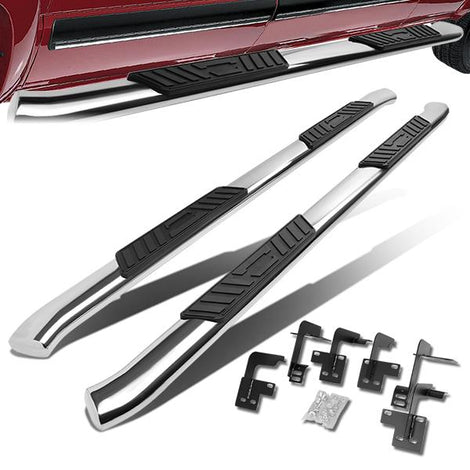 2019 Ram 1500 Quad (Extended) Cab 5 in.  Running Boards Side Step Nerf Bars - Oval - STEPB-5C-013-SS - 1